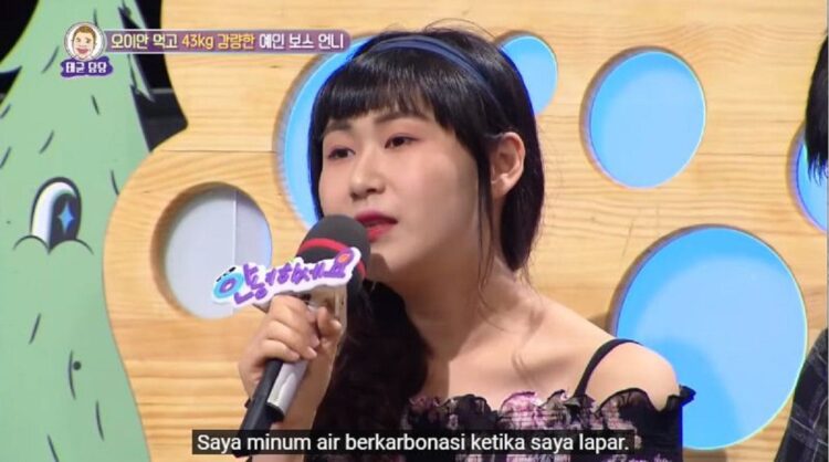 Wanita diet mentimun selama 6 bulan berhasil menurunkan berat badan sampai 43 kilogram. (Foto: YouTube KBS World Indonesian)