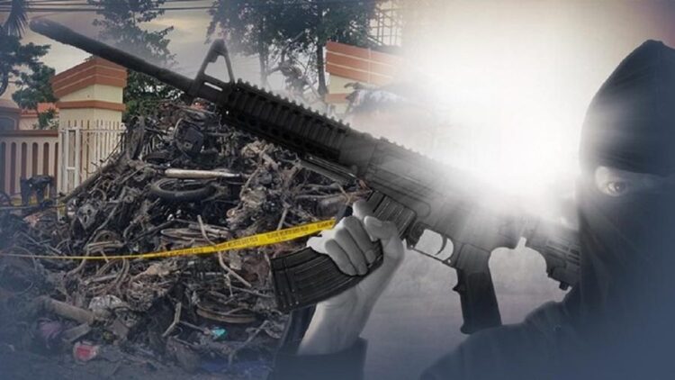 Ilustrasi teroris. (net)