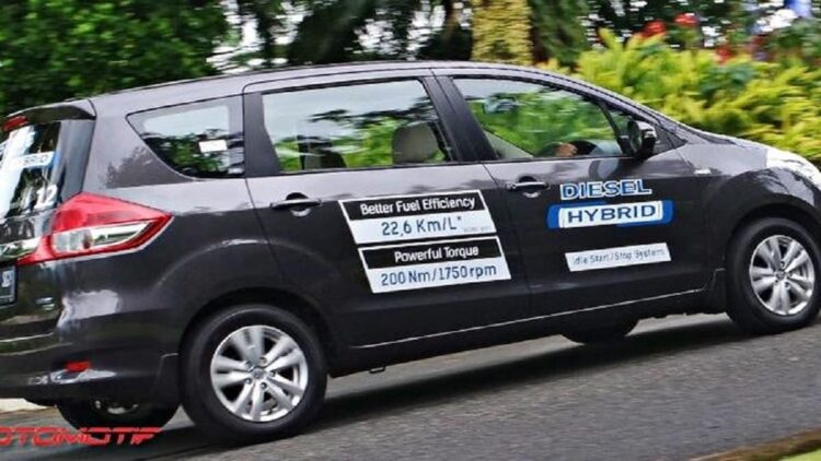 Ilustrasi Ertiga diesel. (net)