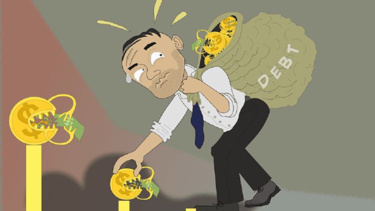 Ilustrasi utang. (net)