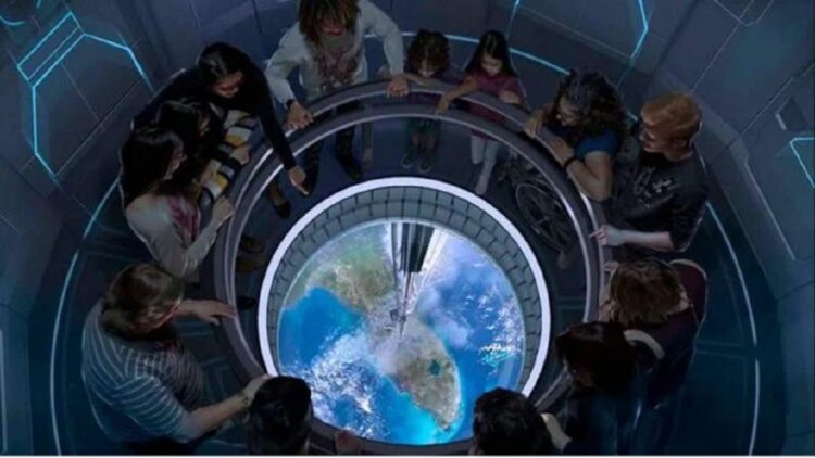 Restoran luar angkasa Space 220. (net)