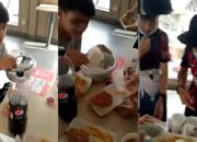 Waduh! Ke KFC Bukannya Pesan Nasi, Sekelompok Remaja Ini malah Bawa Panci Magic Jar