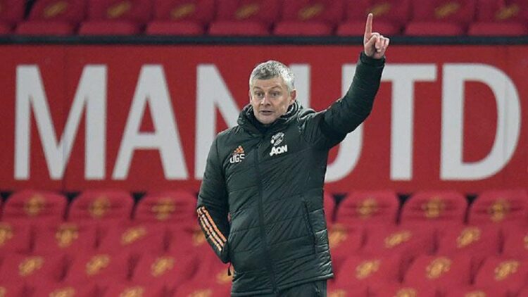 Demi Kesuksesan Manchester United, Ada Desakan Conte Gantikan Solskjaer jadi Pelatih 1 Pelatih MU Ole Gunnar Solskjaer. (REUTERS)