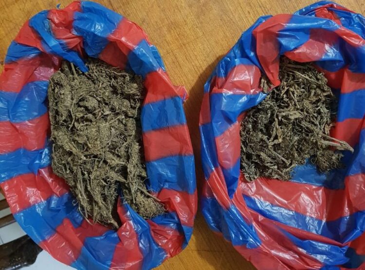 Inilah barang bukti yang diamankan petugas dari tiga orang yang ditangkap di Bukittinggi.