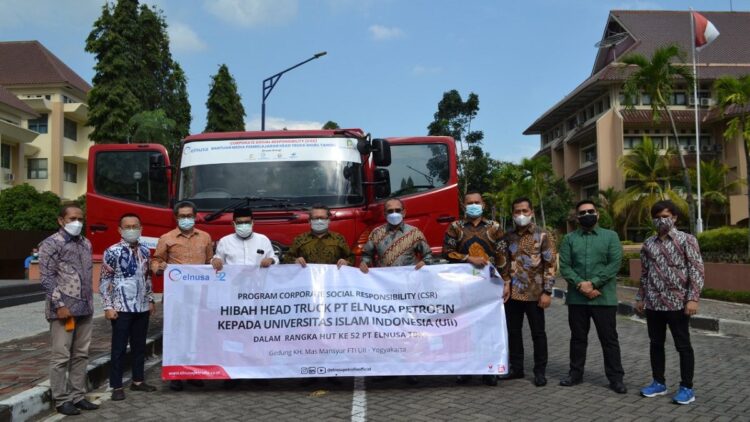 Elnusa Petrofin Tuntaskan Rangkaian Program CSR Hibah Head Truck sepanjang September di Kota Yogyakarta.