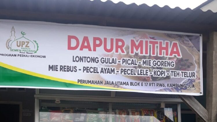 Hingga Agustus 2021, UPZ Baznas Semen Padang Salurkan Zakat Karyawan Rp6,8 Miliar 1 Dapur Mitha mitra UPZ Semen Padang.