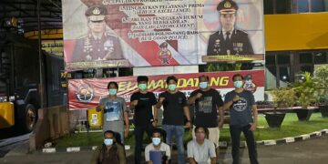 Gasak Notebook dan HP di Konter Syahia Cell Kubu Parak Karakah, Pencuri dan Penadah Dibekuk Tim Klewang