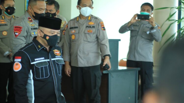 Kapolda Sumbar Irjen Pol Teddy Minahasa Putra disambut di BIM.