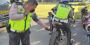 Satlantas Sita 1.000 Knalpot Racing di Padang, Kasat Lantas: Mari Patuh Berlalu Lintas