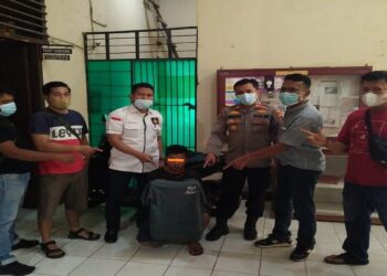 Mencuri HP di Toko Grosir SKS Jaya, Warga Komplek Unand Diciduk di Tempat Pencucian Motor di Gadut