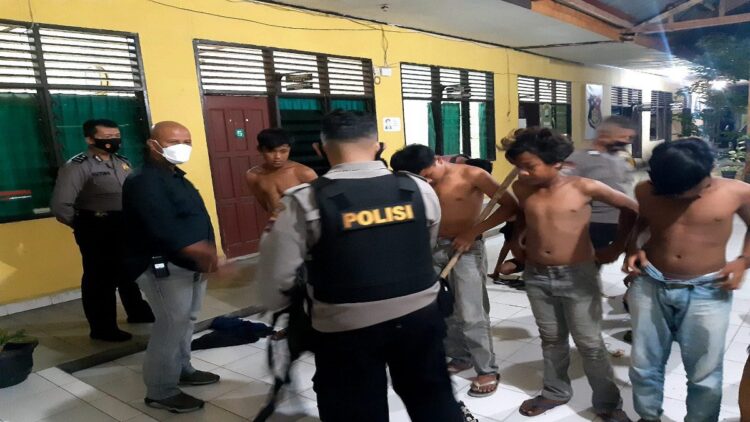 Jajaran Polsek Koto Tangah menjaring 18 pelajar yang akan melakukan tawuran. (IST)