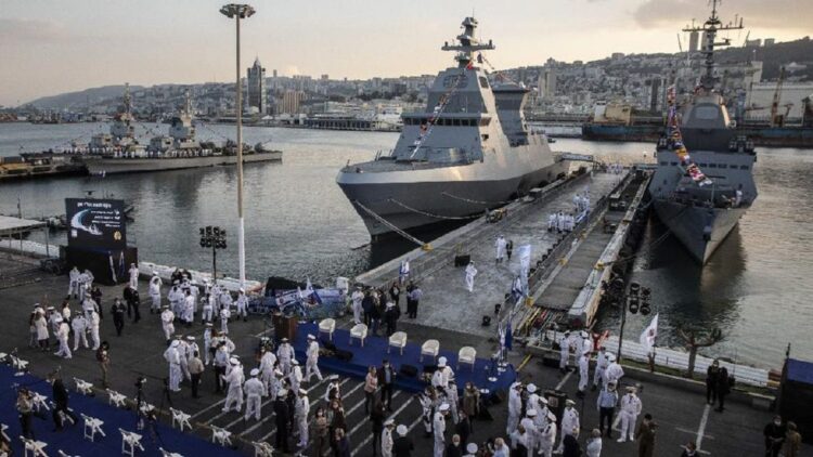 Bersiap Hadapi Ancaman Iran, Israel Tambah Kapal Perang di Laut Merah 1 Ilustrasi kapal perang Israel. (net)