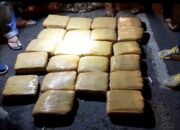 Bak Film Action, Penyelundupan 22 Kilogram Ganja Digagalkan BNNP Sumbar
