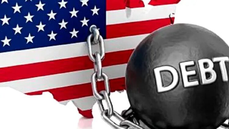 Ilustrasi utang Amerika Serikat. (net)