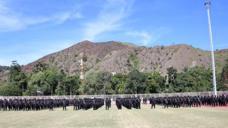 Pasukan pengamanan PNON XX Papua.