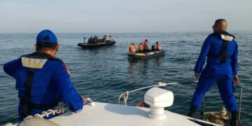 Cari Dua Anak Hilang di Pantai Cimpago Purus, Tim Gabungan ‘Digaduah’ Ombak Besar