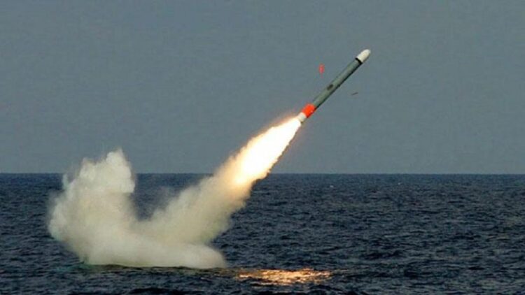 Ilustrasi rudal balistik. (net)