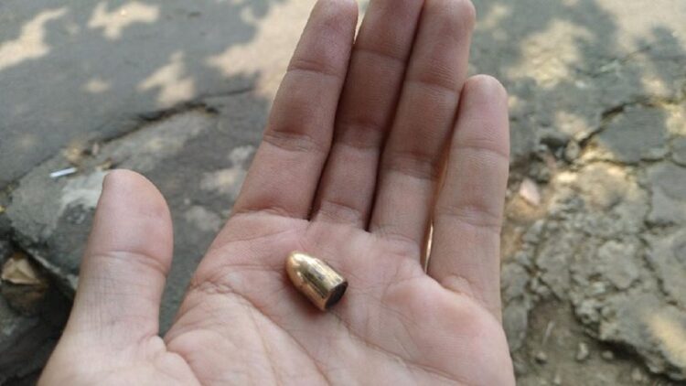 Ilustrasi proyektil peluru. (net)