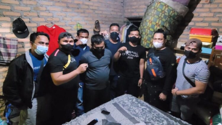 Tersangka narkoba diciduk di Padang.