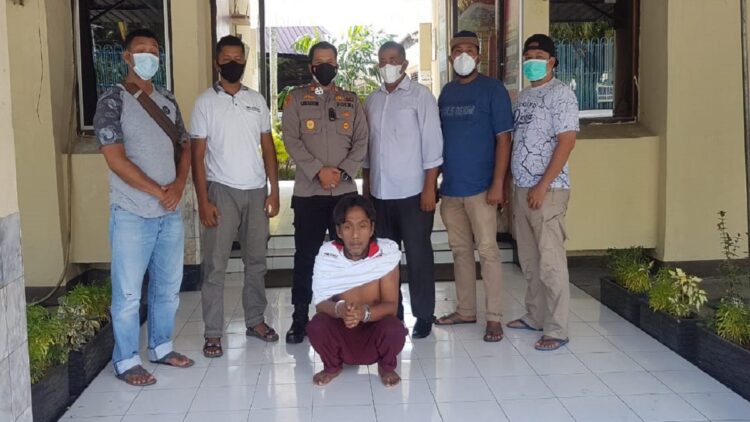 Gara-gara Meminta Hutang Ibunya, Buruh di Padang Ini Diciduk Polisi 1 Tersangka penggelapan di Lubeg.