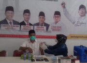 DPC Gerindra Pasbar Gelar Vaksinasi Covid-19 Gratis