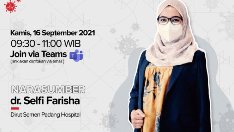 Webinar Covid-19 PT Semen Padang dan Semen Padang Hospital.