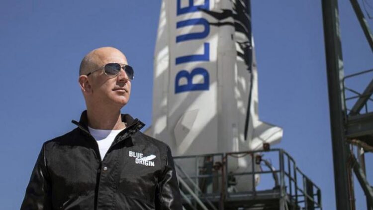 Jeff Bezos dan Blue Origin. (net)