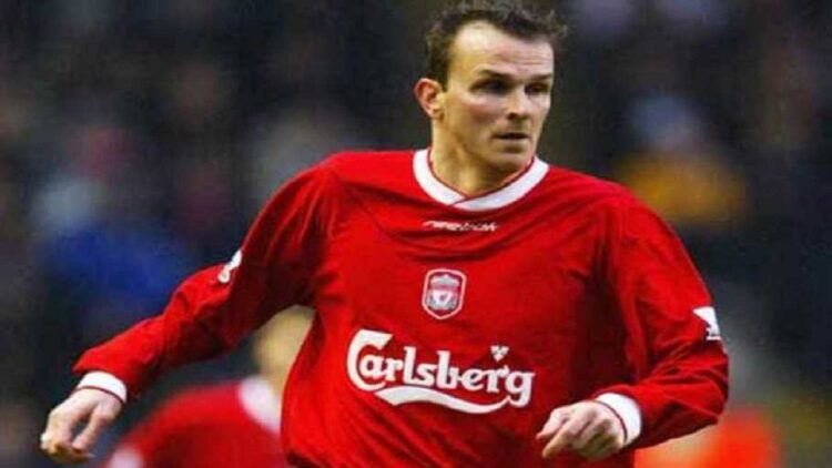 Tak Ada Kemajuan bagi Klub, Dietmar Hamann Yakin MU Segera Pecat Solskjaer 1 Dietmar Hamann ketika masih membela Liverpool. (net)