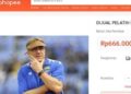 Buntut Hasil Seri Empat Kali Beruntun, Pelatih Persib Dijual Seharga Rp666 Ribu di Toko Online