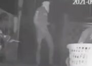 Pria di Banyuwangi Jawa Timur Mencuri KenakanTopeng Celana Dalam, Aksinya Viral