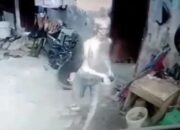 Aksi Manusia Silver Mencuri HP di Rumah Warga di Cengkareng Jakarta Barat Viral