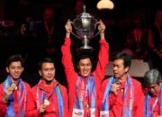 Duh! Bawa Pulang Piala Thomas, tapi Merah Putih tak Bisa Berkibar, Kok Bisa?