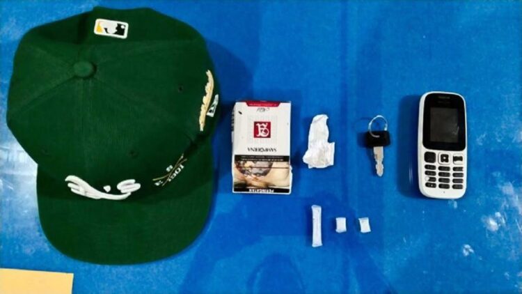 Barang bukti narkoba yang diamankan tim Tarantula dari dua orang di Tanah Datar.