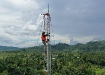 Menara telekomunikasi. (net)