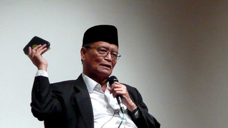 Buya Syafii Maarif.