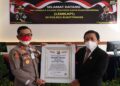 Polres Bukittinggi Terima Penghargaan Presisi Award dari LEMKAPI 4 Polres Bukittinggi Terima Penghargaan Presisi Award dari LEMKAPI