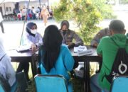 Kapolda Sumbar Tinjau Vaksinasi Massal di Sentra Industri Tenun Lintau Buo