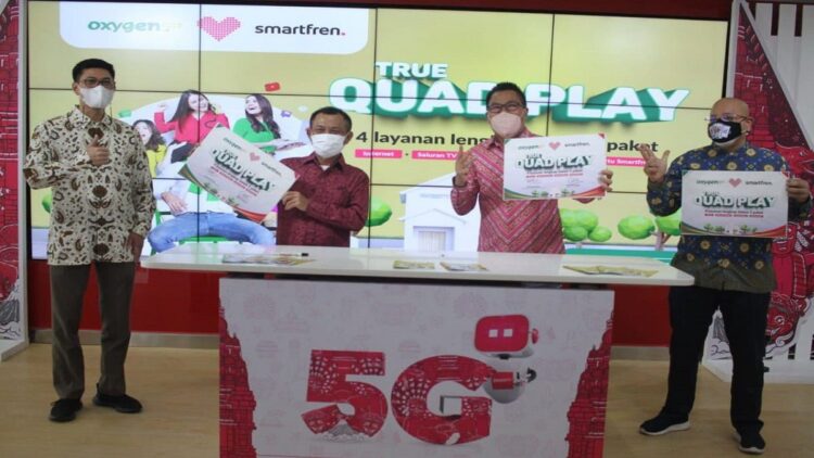 Sinergi Smartfren dan Moratel Hadirkan True QuadPlay untuk Target Pasar Internet di Indonesia 1 Smartfen x OXigen