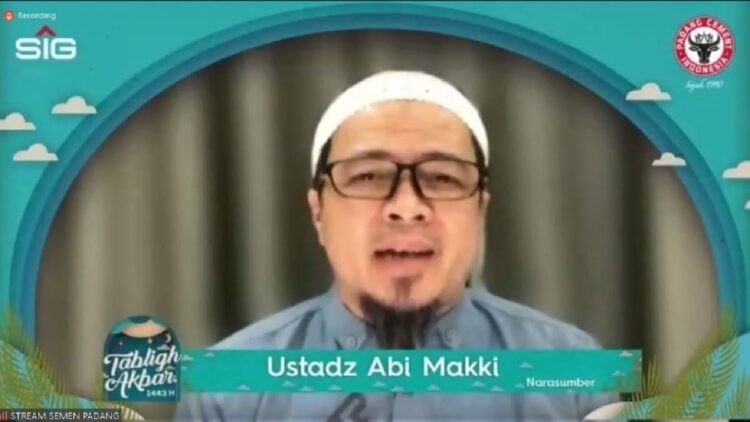Ustadz Abi Makki.