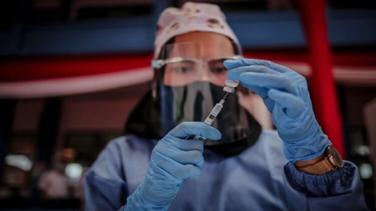 Ilustrasi vaksinasi. (net)