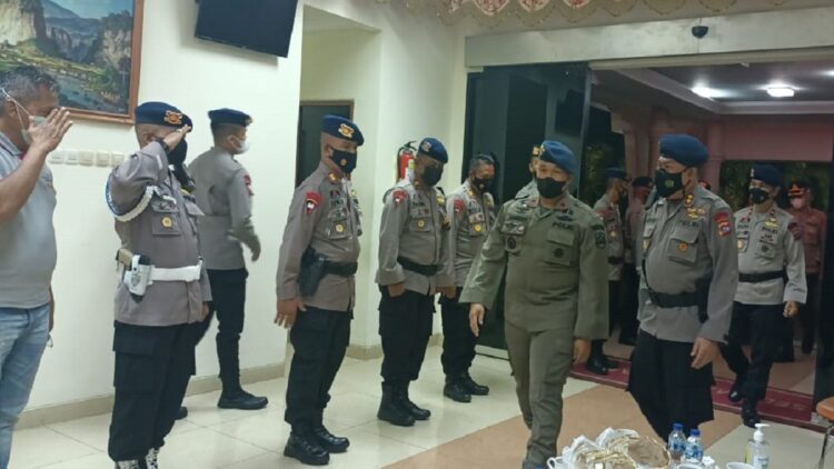 Wakapolda lepas satu SSK Brimob ke Papua.