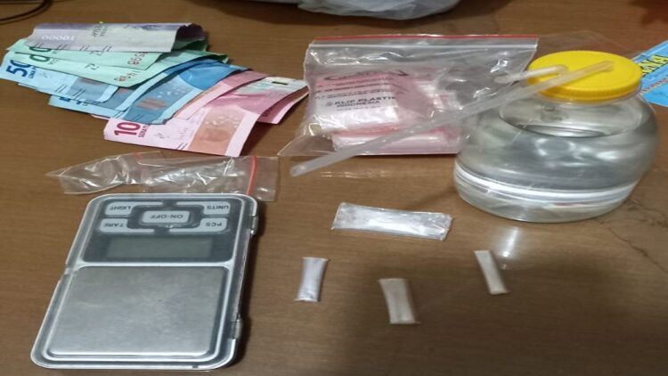Barang bukti sabu yang disita oleh Unit Reskrim Polsek Kuranji. (IST)