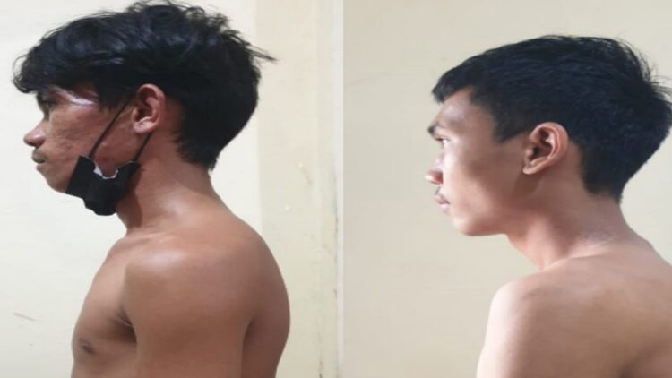 Dua orang pelaku pemerasan di kawasan Telkom Padangbaru berhasil diringkus polisi. (IST)