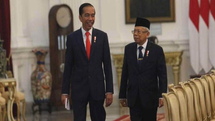 Survei Pelbagai Lembaga, Tren Kepuasan Publik terhadap Jokowi-Ma'ruf Amin Menurun 1 Presiden Joko Widodo (Jokowi) dan Wakil Presiden KH Ma'ruf Amin. (net)