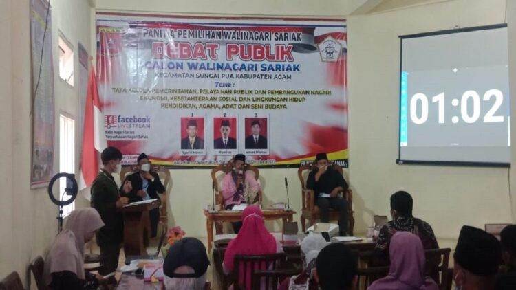 Debat Wali Nagari Sasak.