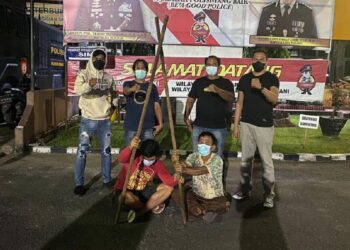 Maling Besi, Dua Pria di Padang Ini Diciduk Tim Klewang