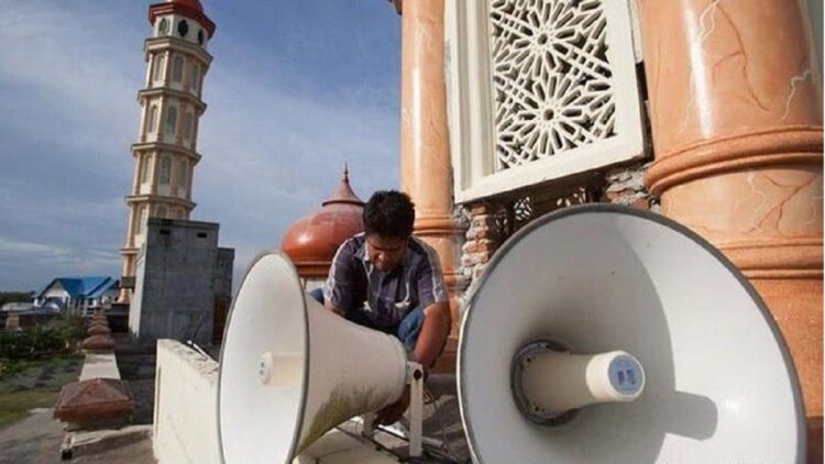 Jawab Tudingan Media Asing, Kemenag Tegaskan Azan Adalah Panggilan Salat bagi Umat Islam 1 Ilustrasi pengeras suara azan. (net)