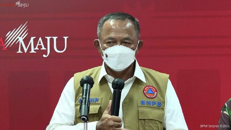 Gelombang ke Tiga COVID-19 Ancam Indonesia? Satgas Minta Semua Pihak Waspada 1 Kepala Badan Nasional Penanggulangan Bencana (BNPB) sekaligus Ketua Satuan Tugas (Satgas) Penanganan Covid-19 Ganip Warsito. (net)