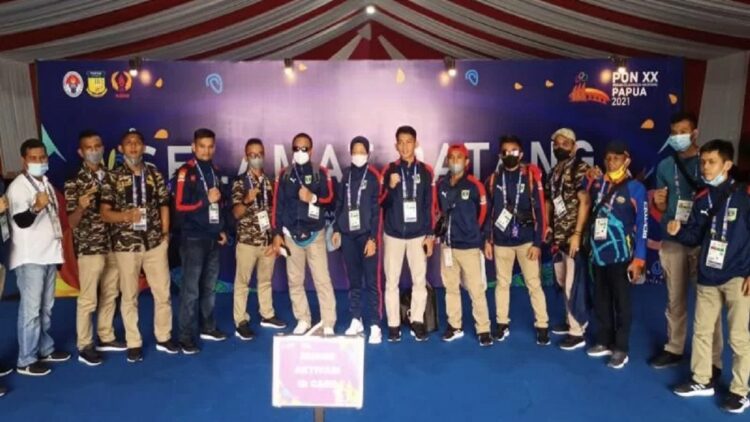 PON XX Papua: Kontingen Terakhir dari Sumbar Sudah Sampai dan Siap Bertanding 1 Kontingen terakhir Sumbar sudah sampai di Papua.