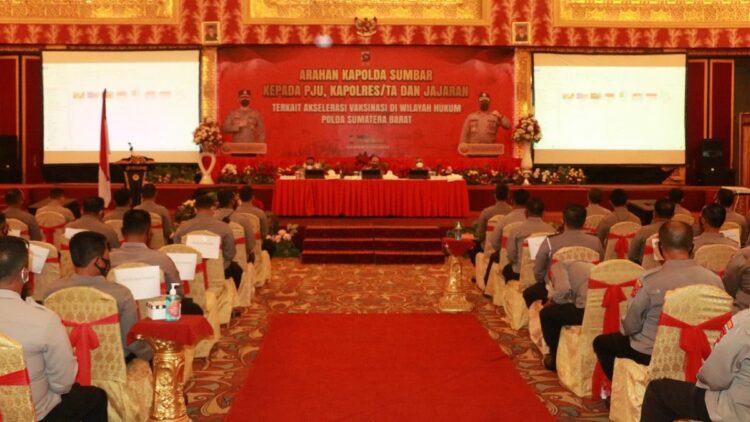 Pertemuan Kapolda dengan jajaran Polres, Polsek di Sumbar.